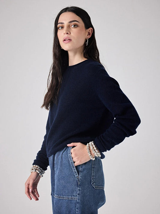Danae Light Cashmere Sweater Marine