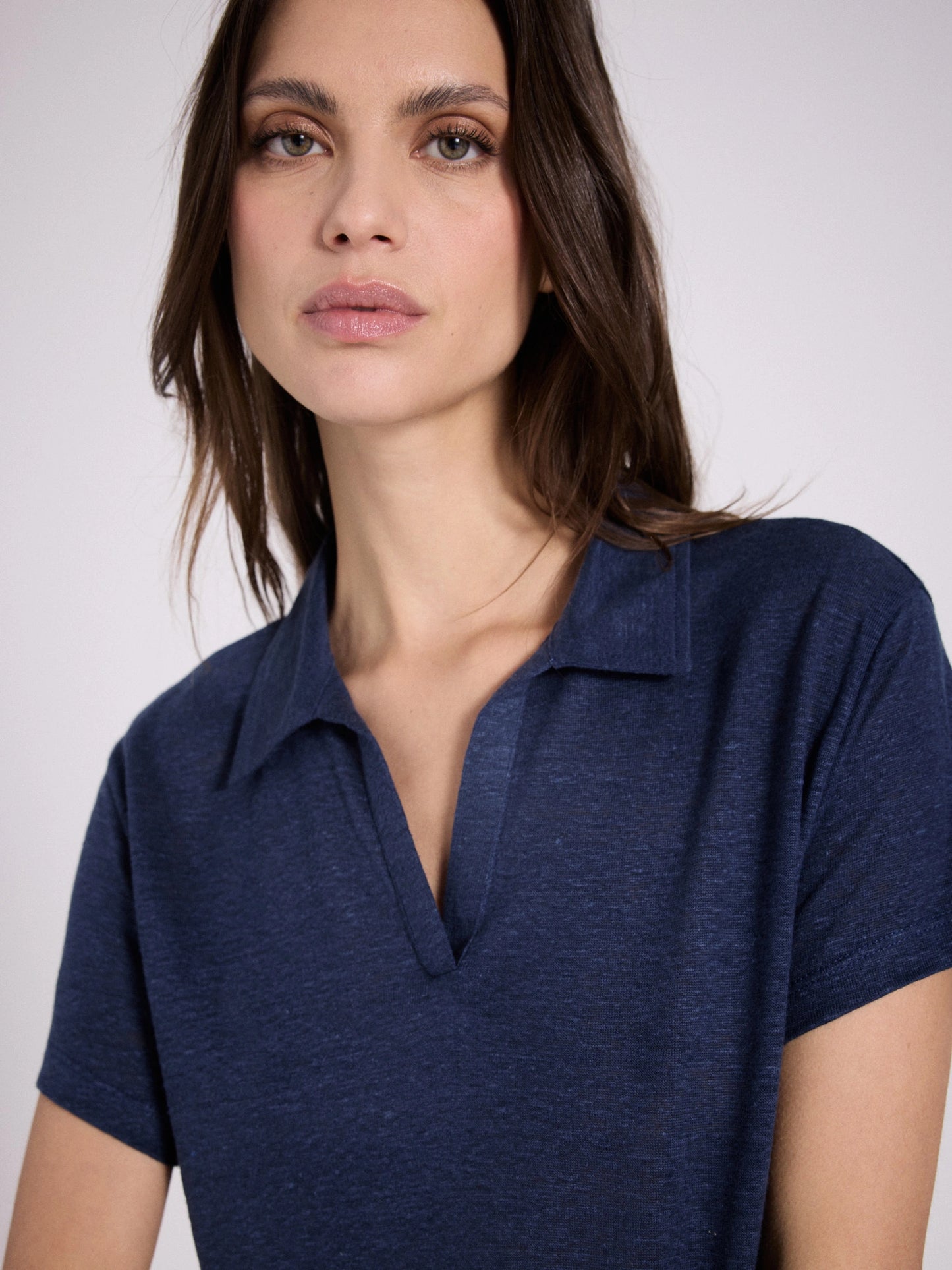 Orian Linen Dress Marine