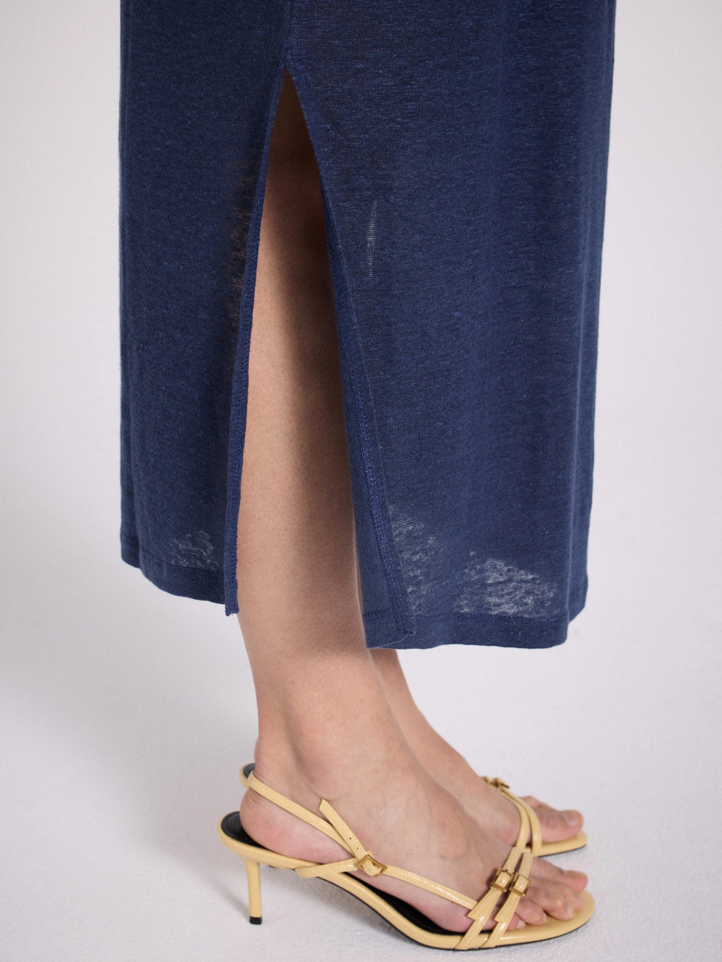 Orian Linen Dress Marine