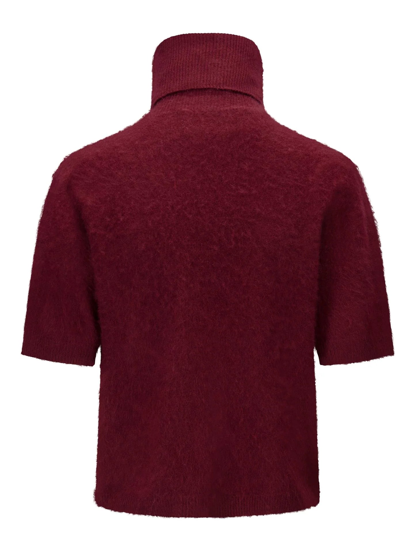 Sunniva Brushed Tee Burgundy