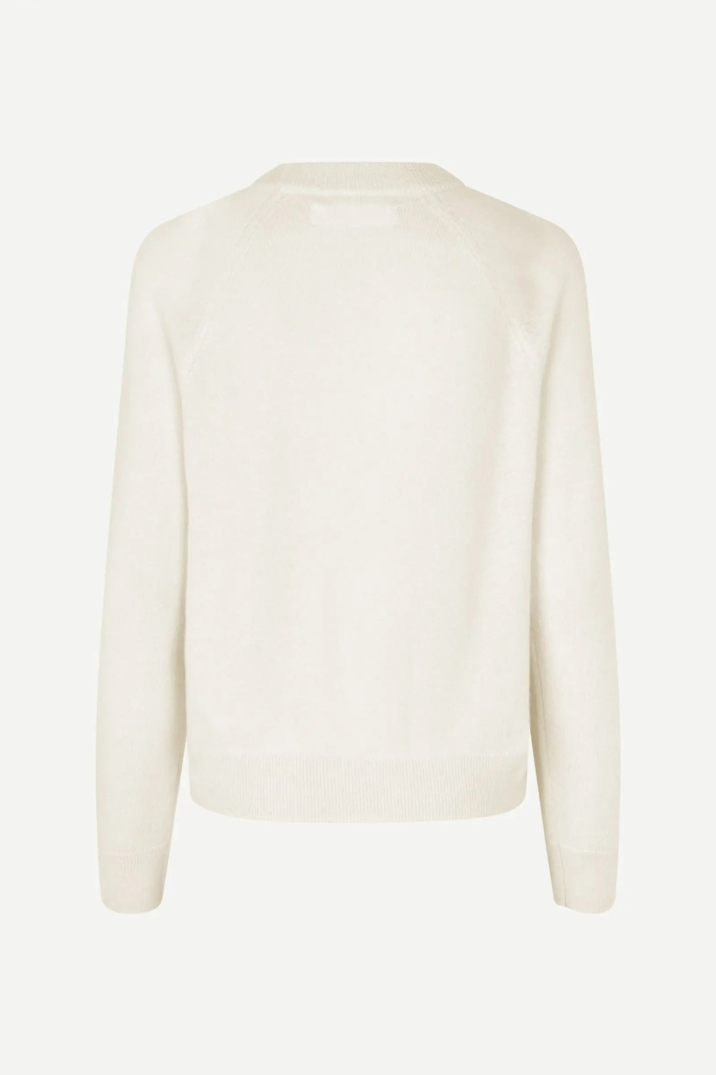 Boston Cashmere O-Neck Egret