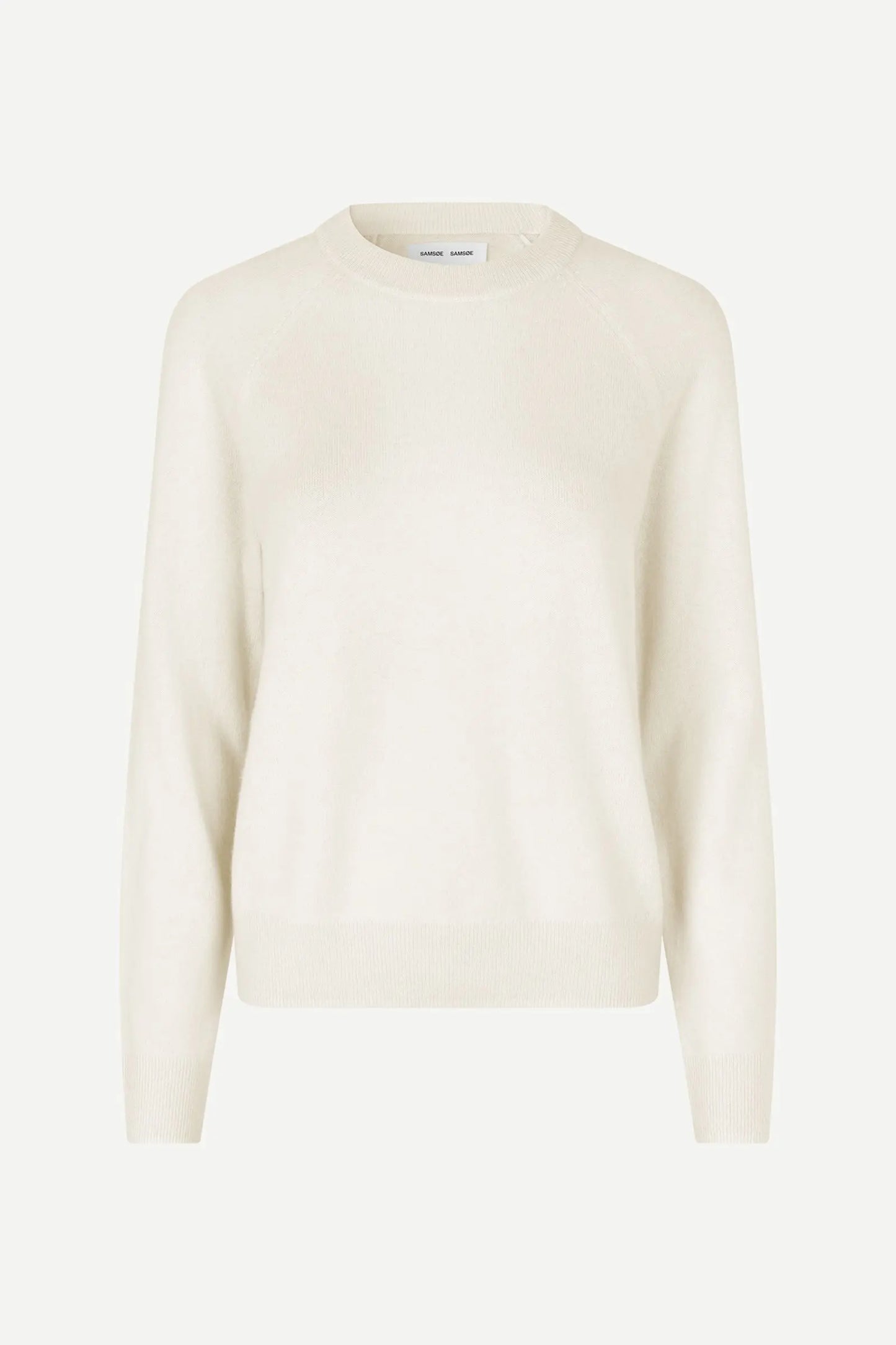 Boston Cashmere O-Neck Egret
