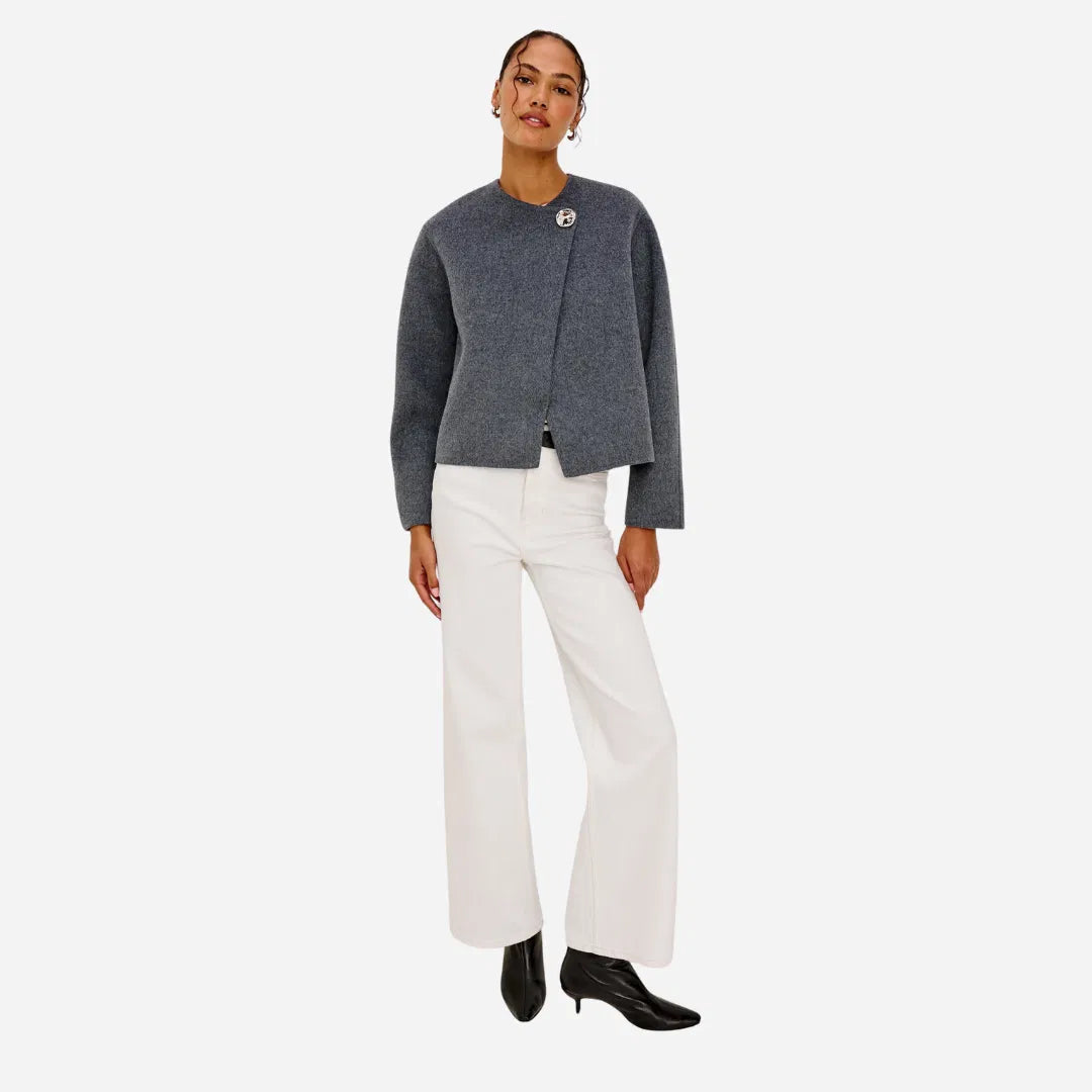 Ronda Jacket Heather Charcoal