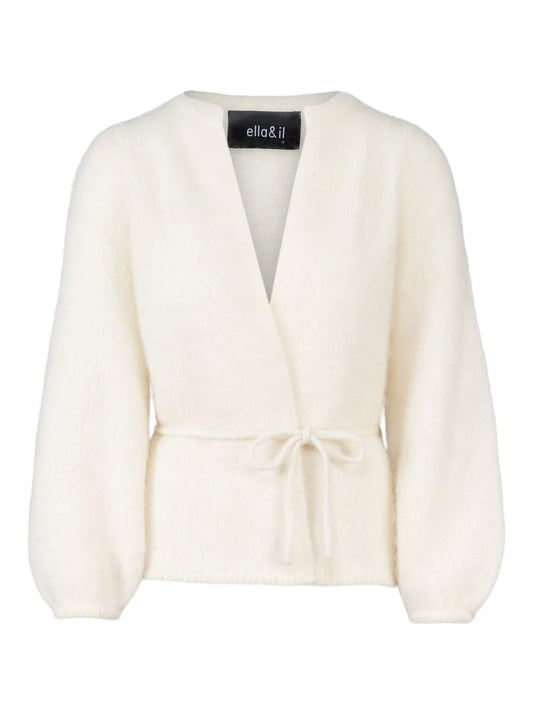 Fredrikke Chunky Cardigan Bright White