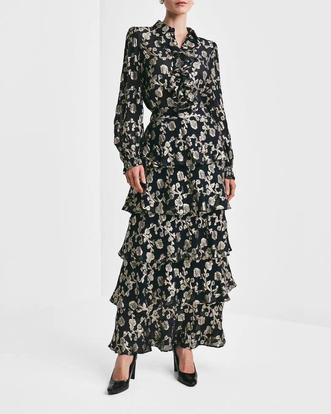 Georgette Skirt Anthracite