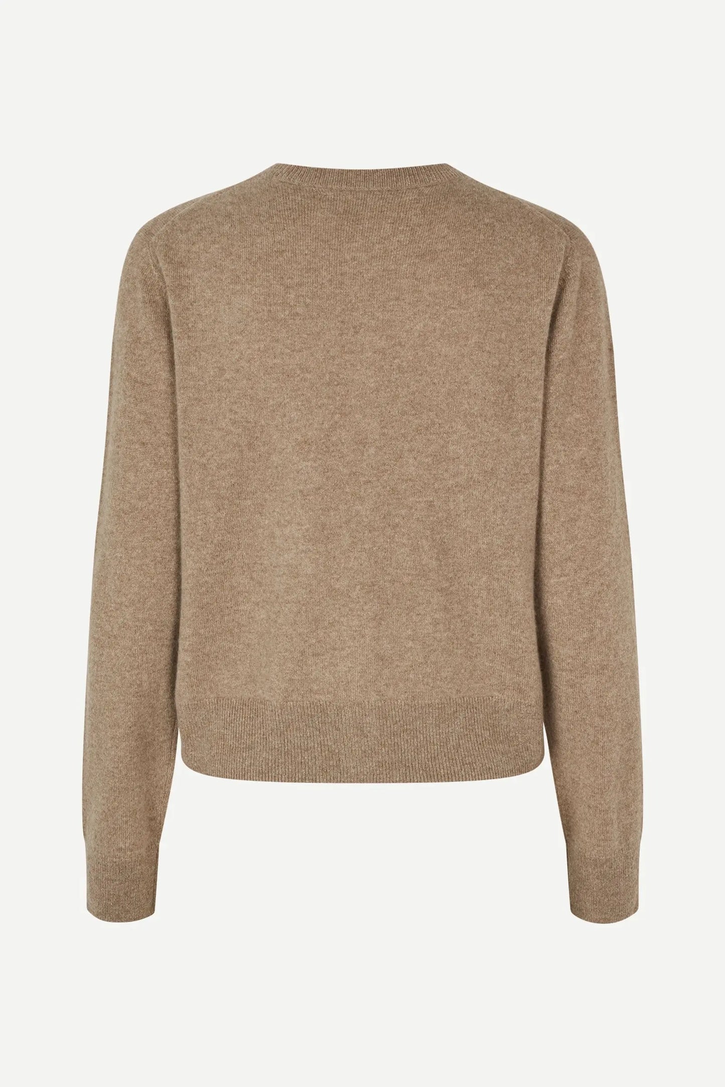 Saboston Cashmere O-Neck Greige Mel