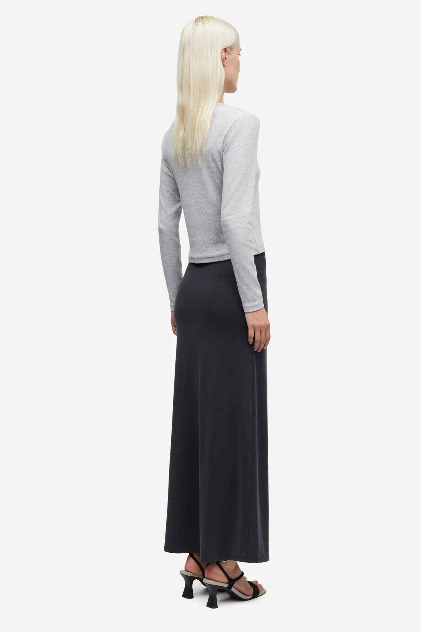 Sajune Cardigan Light Grey Mel