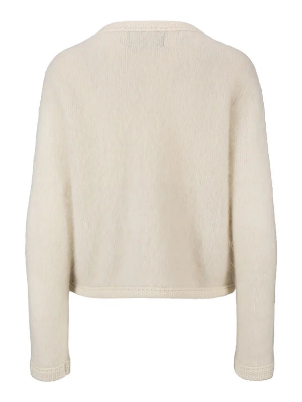 Una Chunky Jacket Bright White