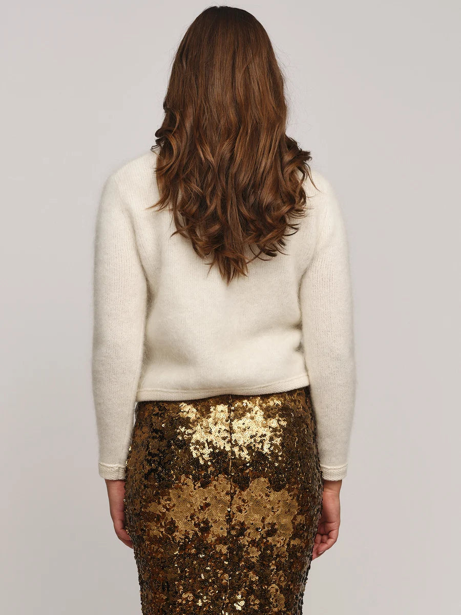 Una Chunky Jacket Bright White