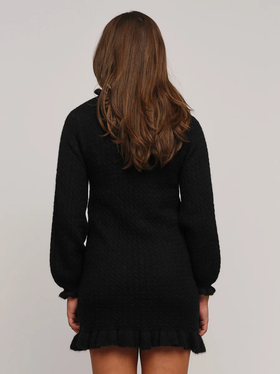 Enja Alpaca Dress Black