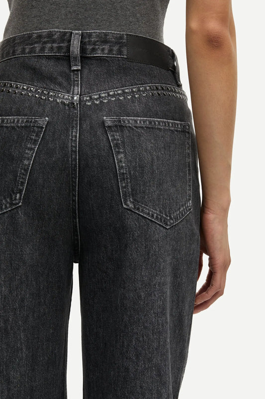 Sashelly Jeans Studs Grey Cloud