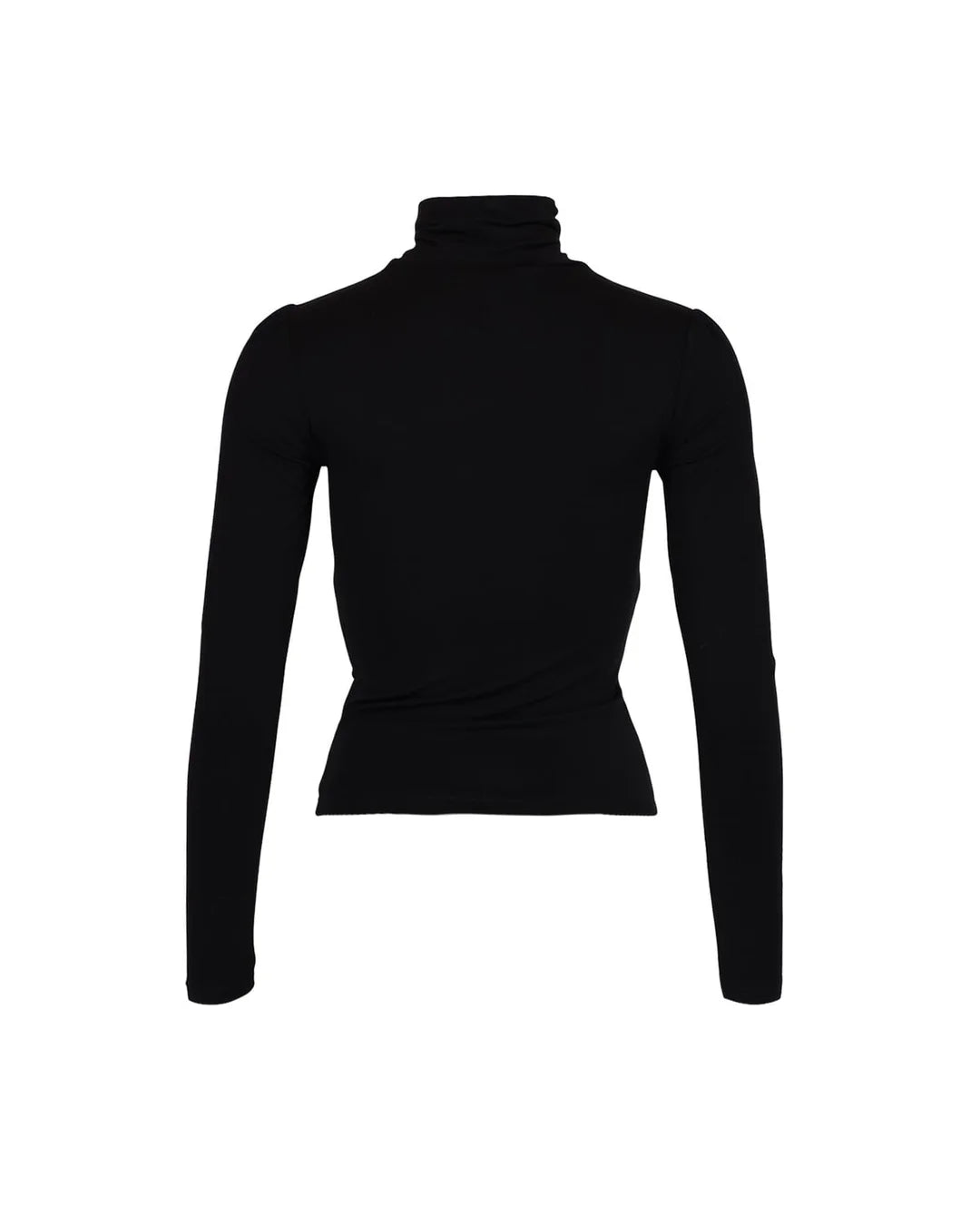 Jersey Turtleneck Black