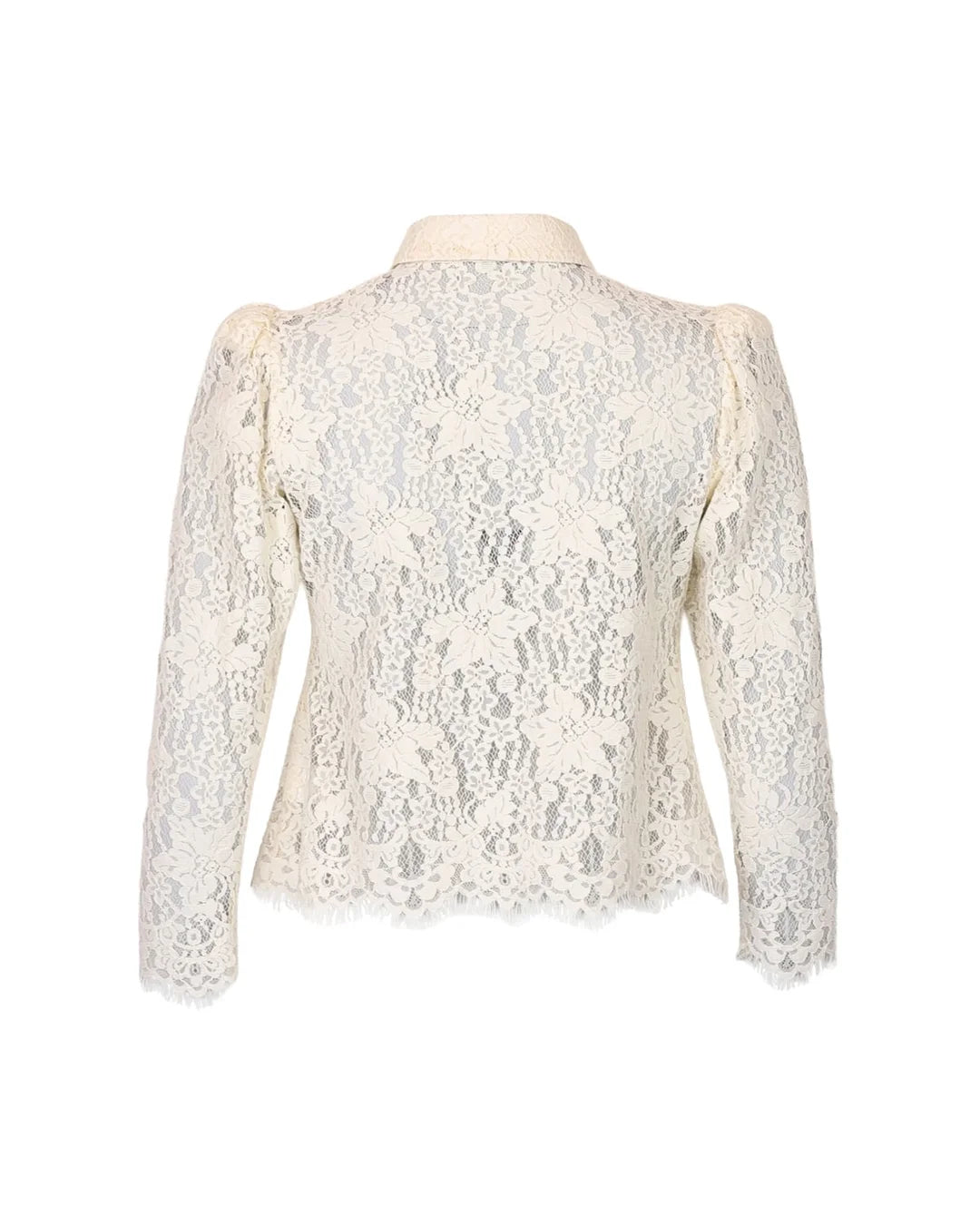 Lace Shirt Vintage White