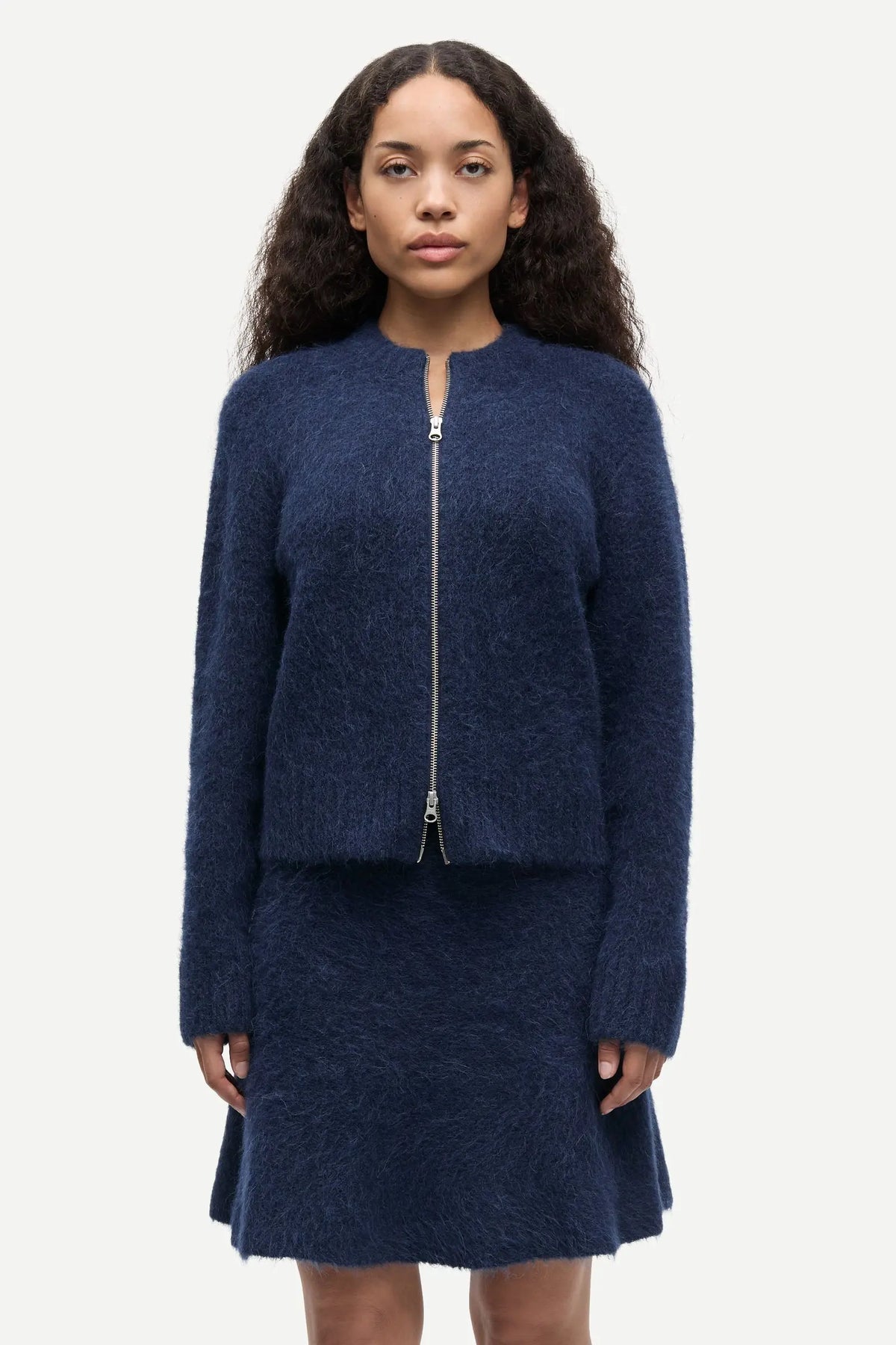 Sajeanine Zip Cardigan Salute