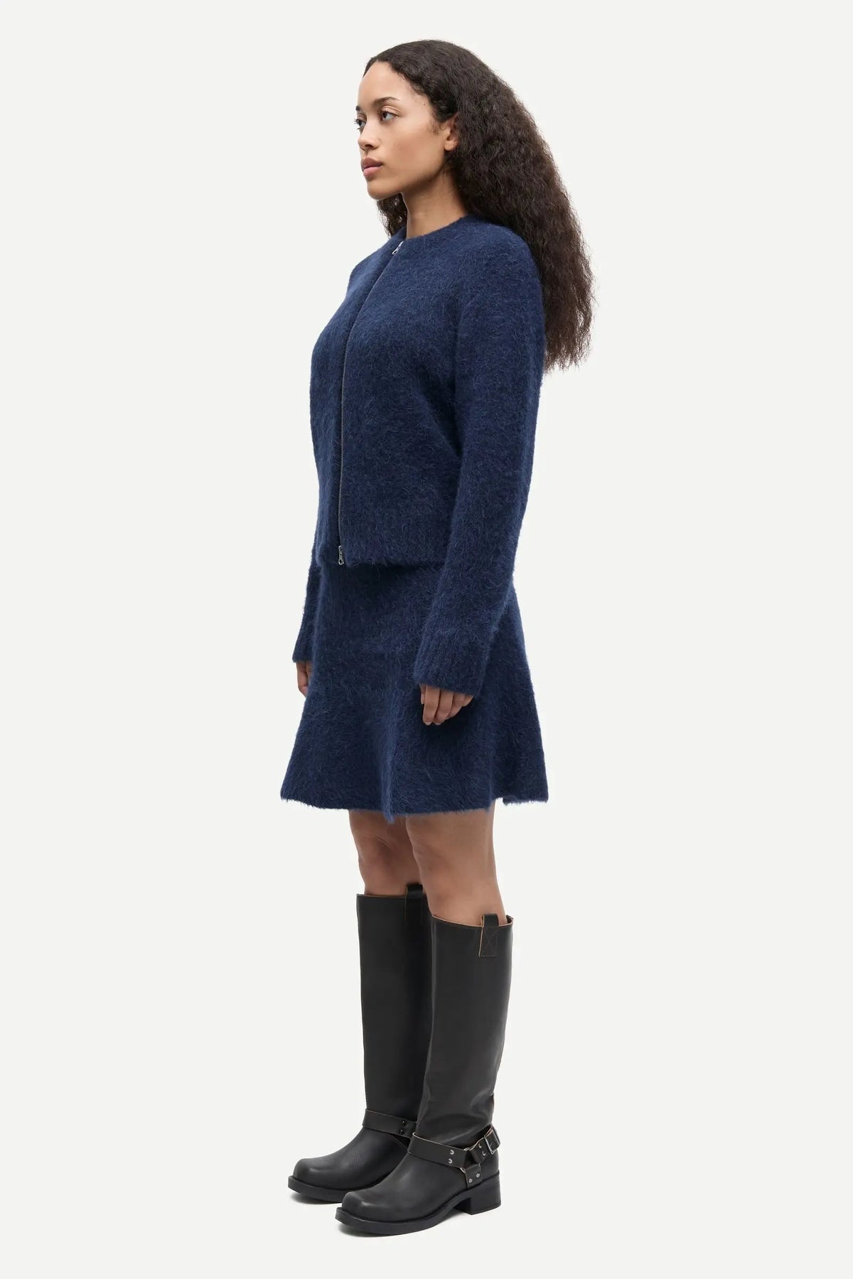 Sajeanine Zip Cardigan Salute