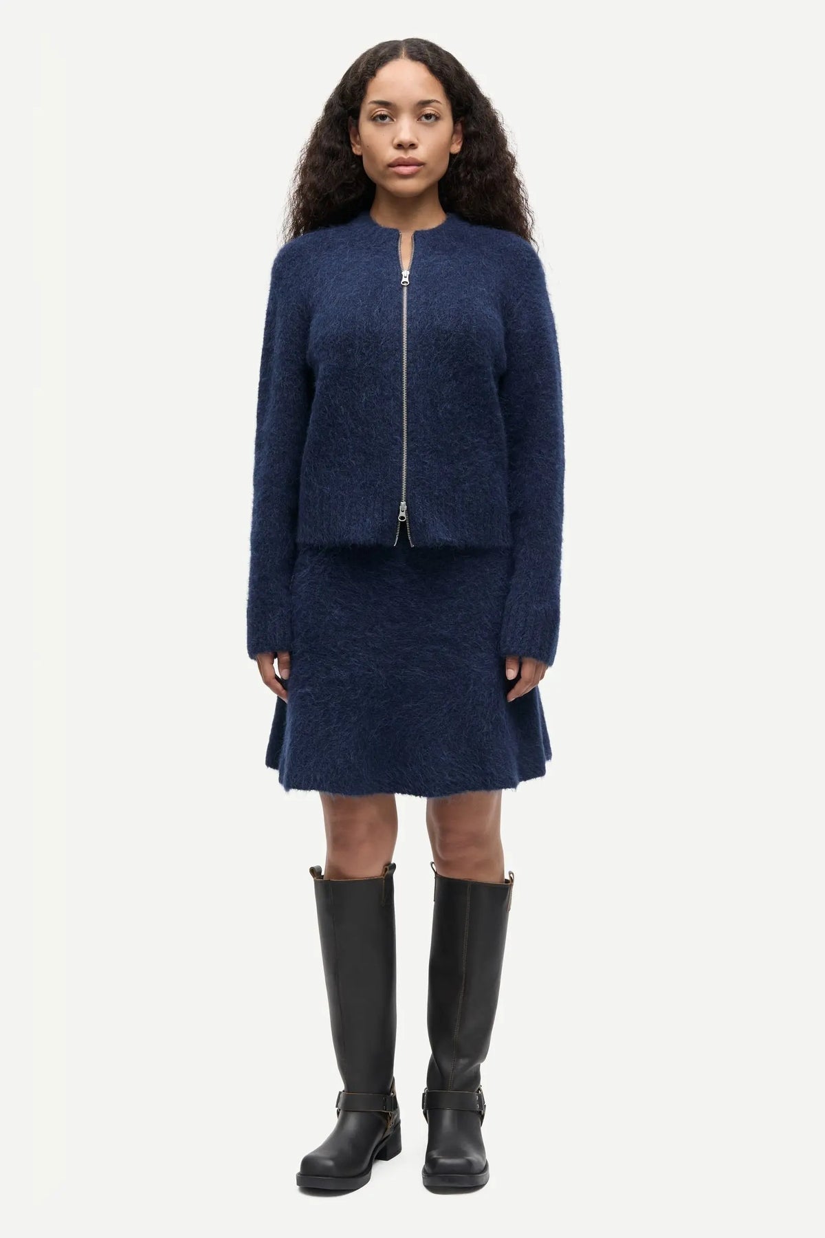 Sajeanine Zip Cardigan Salute