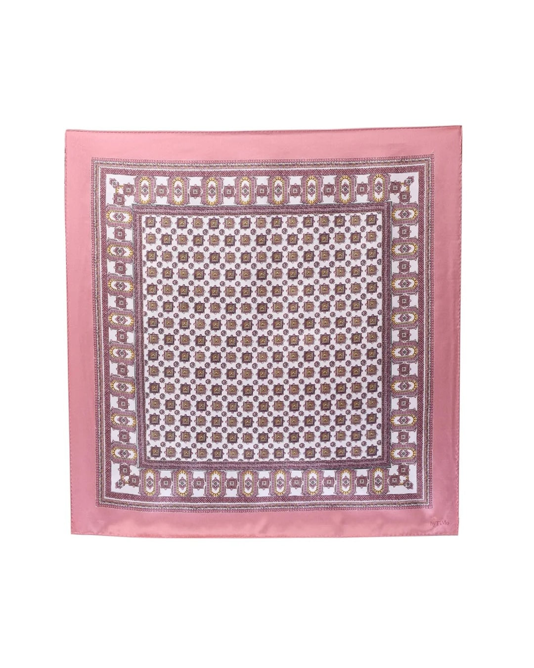 Silk Scarf Blush Paisley