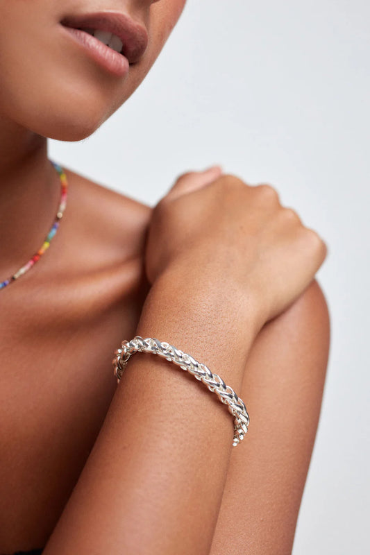 Liquid Silver Bracelet