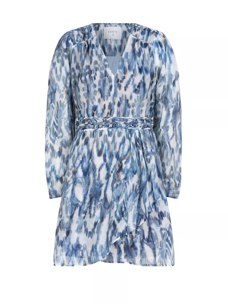 Rochelle Printed Mini Dress Multicolour