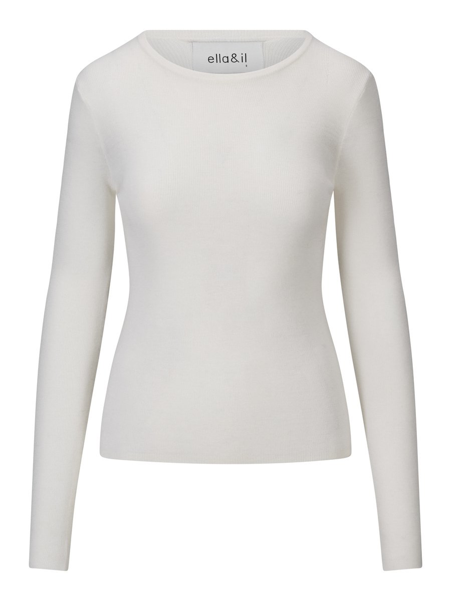 Lyla Merino Sweater White