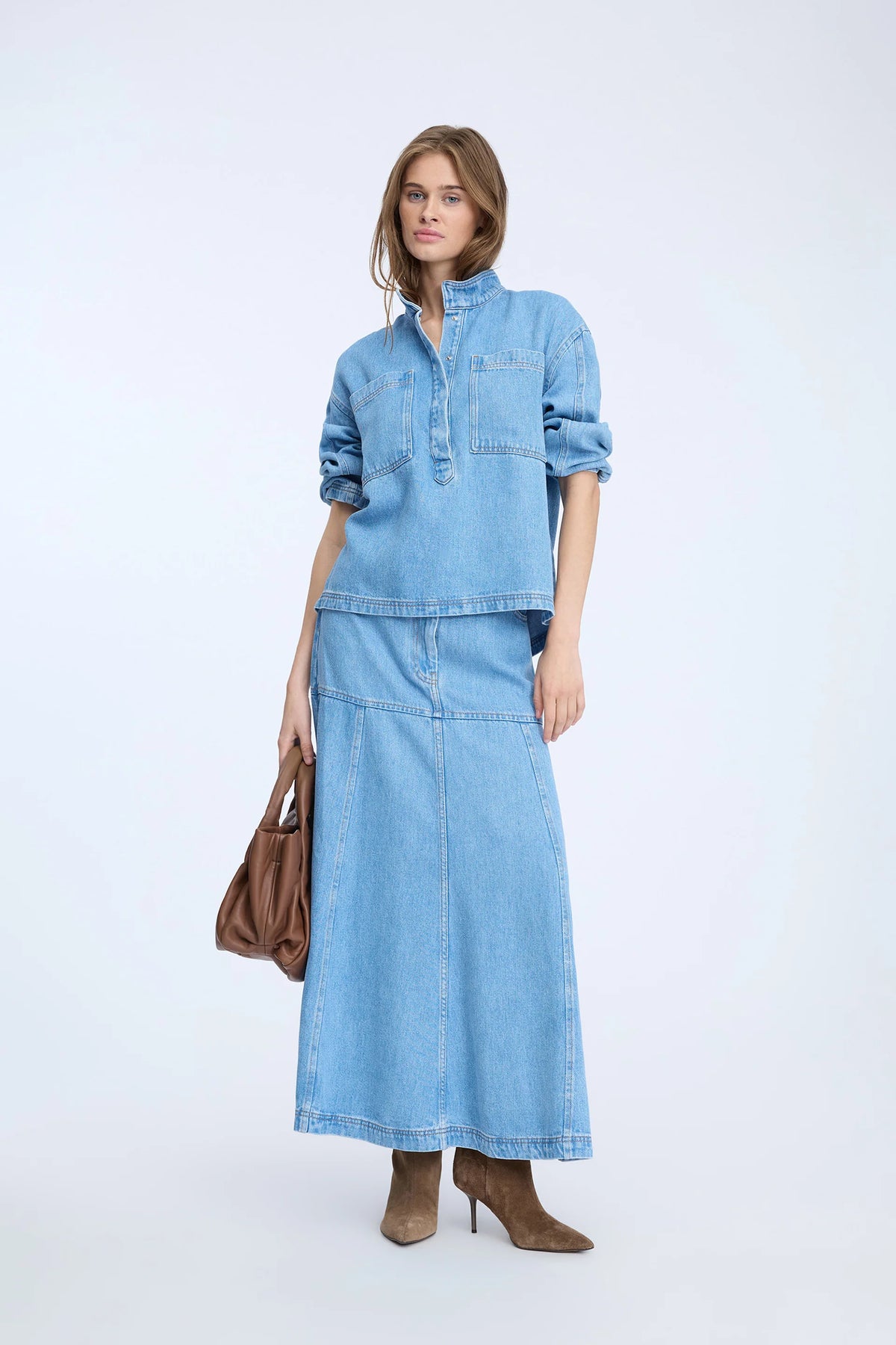 Tuxa Top Light Blue