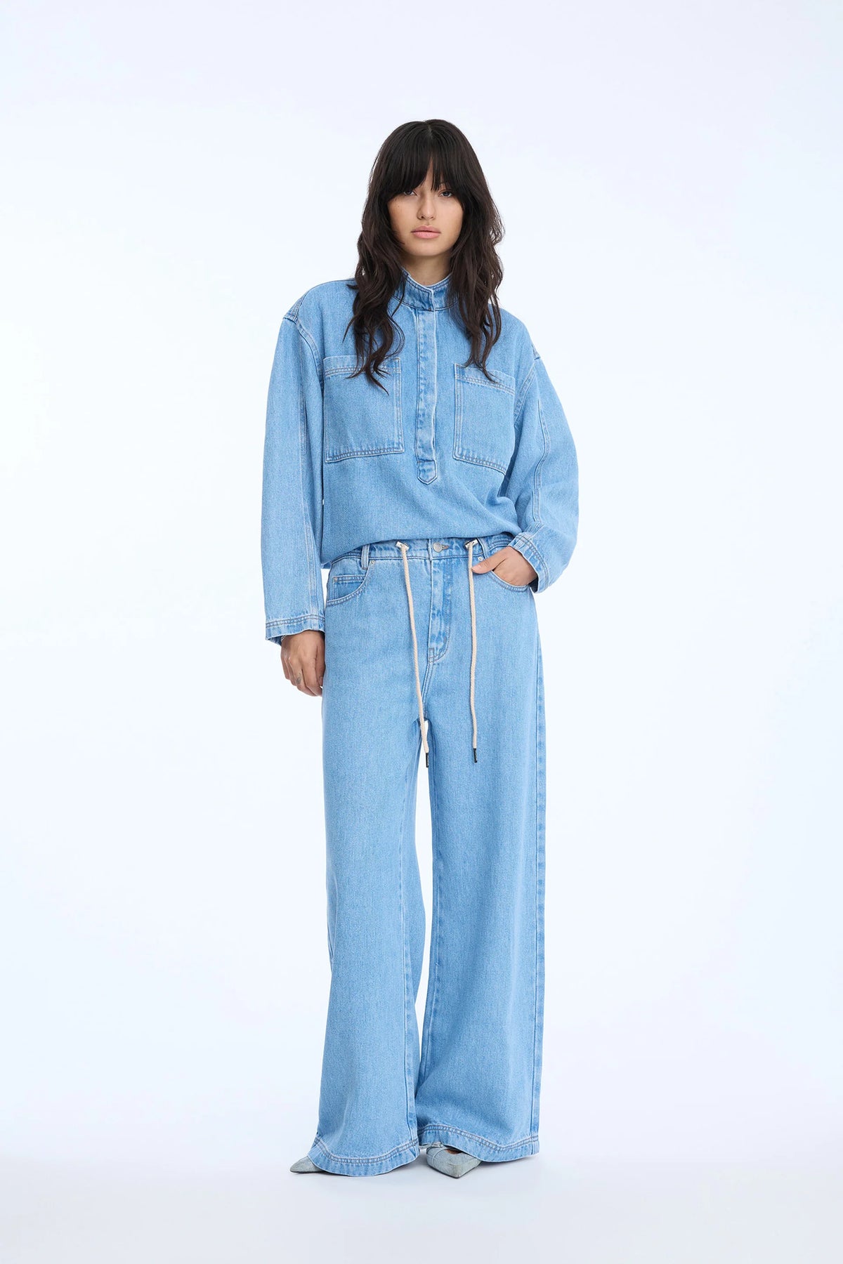 Tuxa Top Light Blue