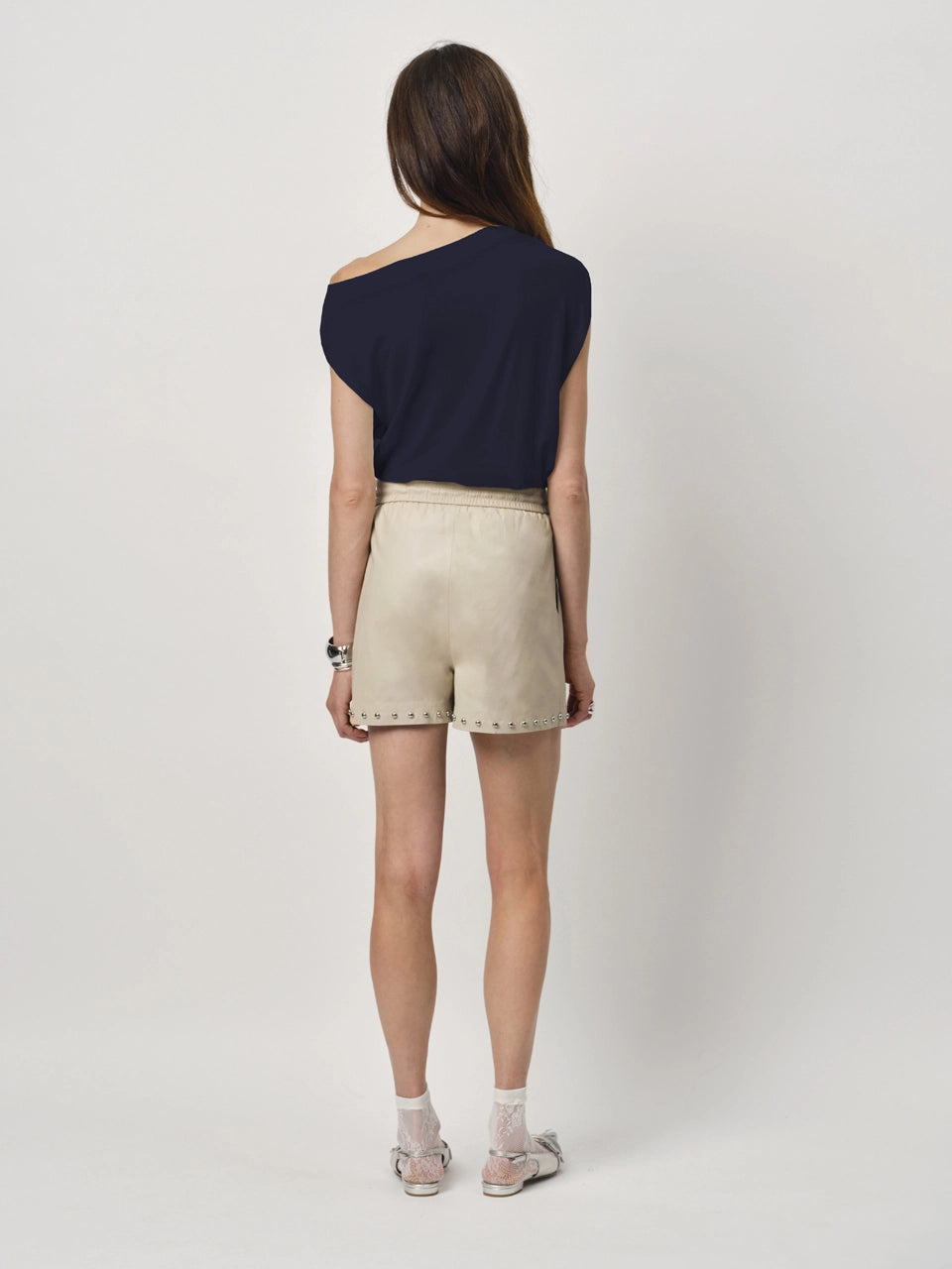 Soroko Off-Shoulder Top Sapphire