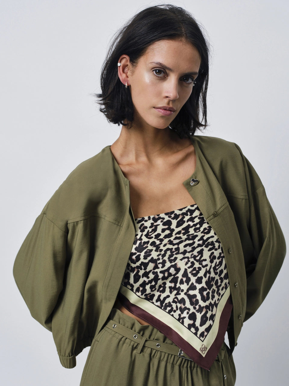 Leopard Printed Scarf