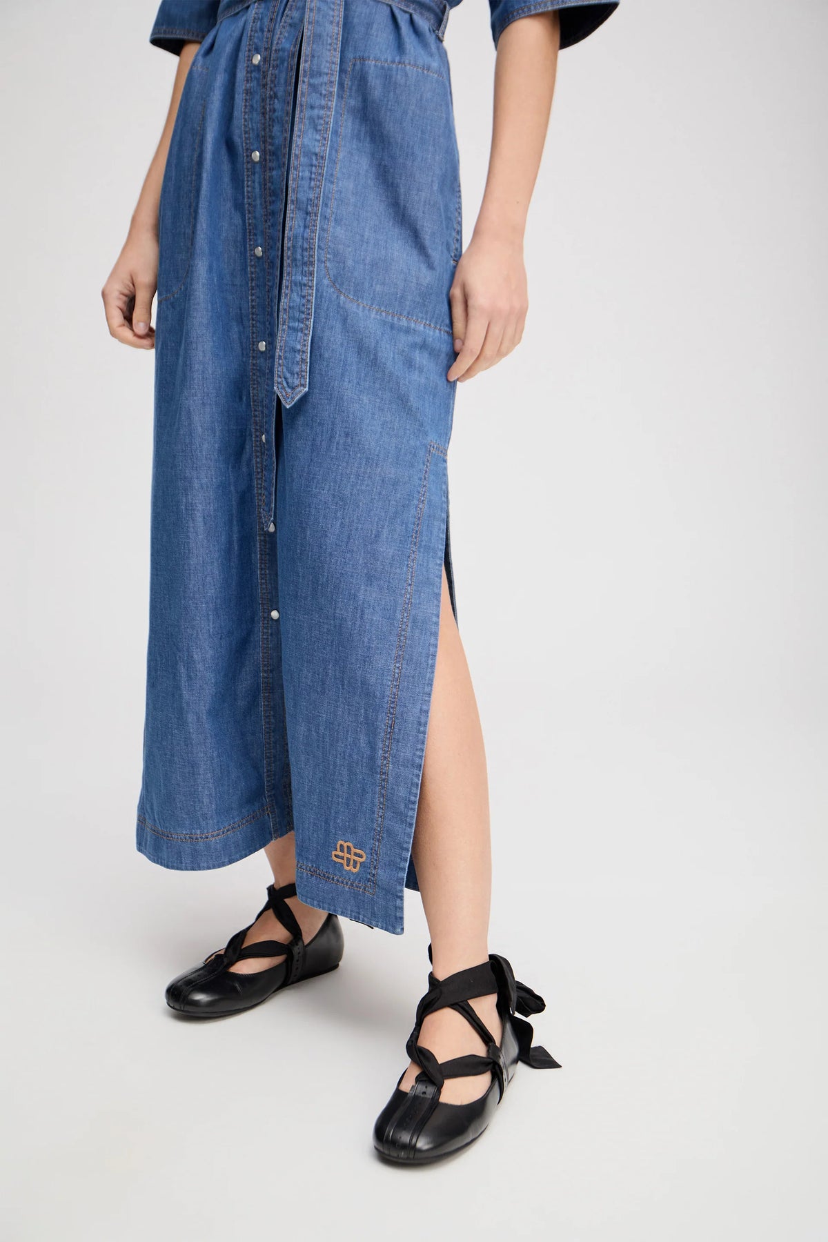 Fia Dress Indigo