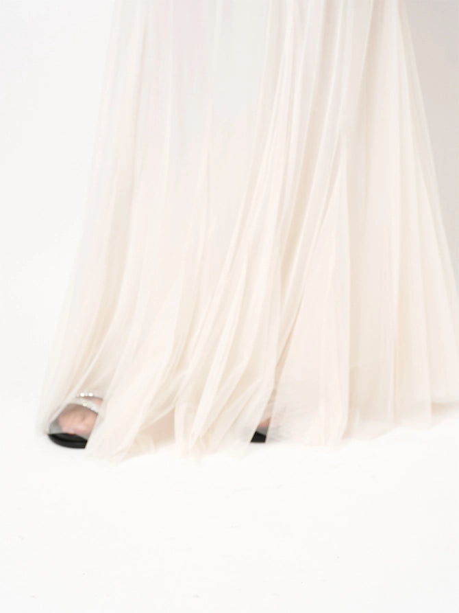 Taryn Tulle Skirt Butter Cream