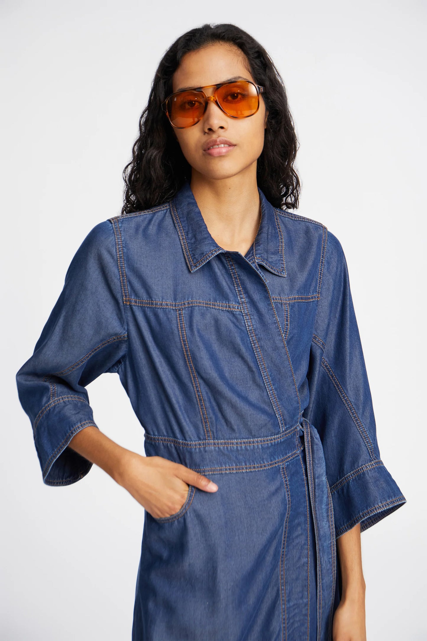Prescott Dress Indigo