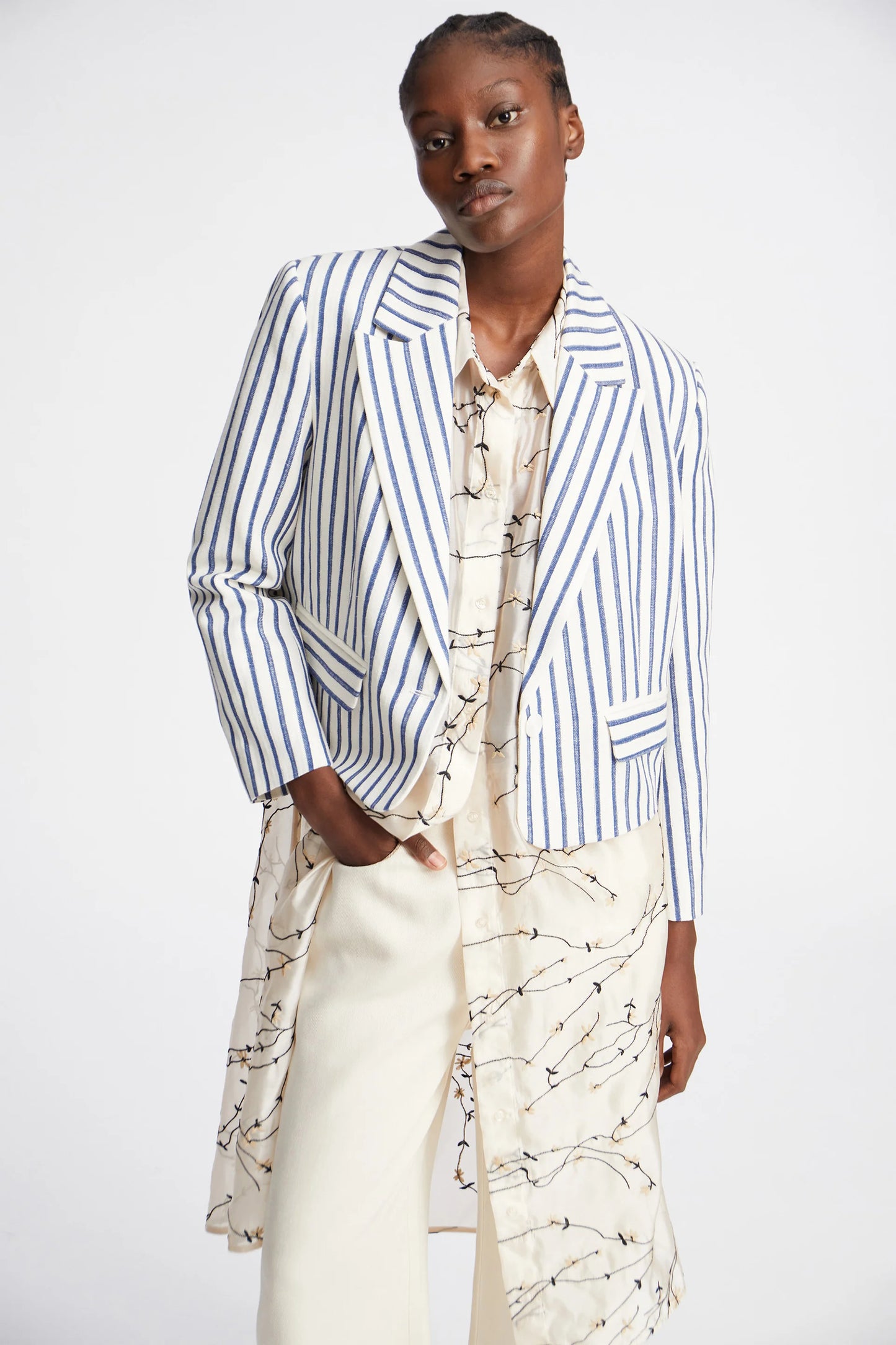 Paislee Jacket Navy