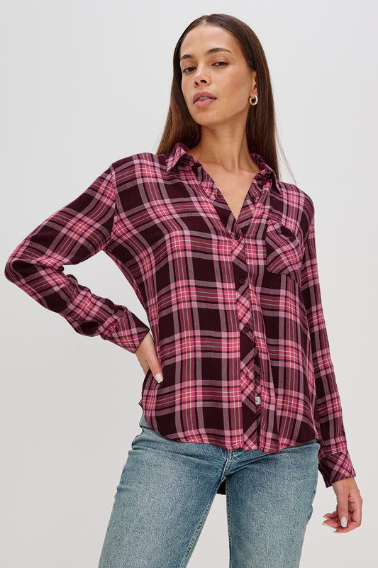 Hunter Shirt Mauve Mulberry