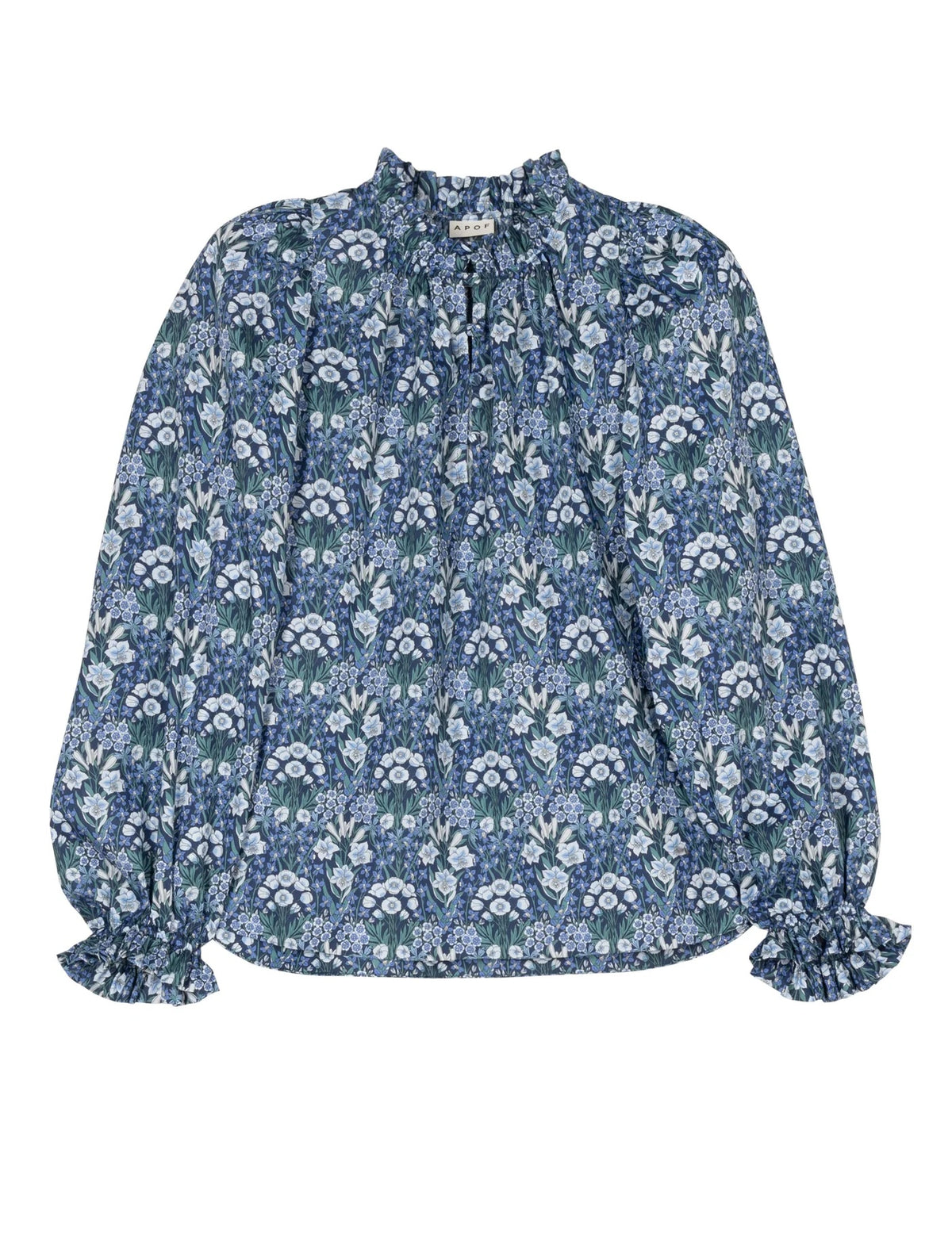 Annabella Blouse Mountain Blue