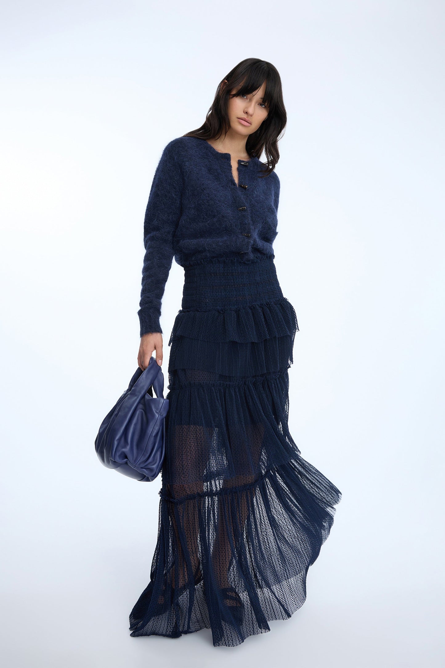 Nolocca Cardigan Navy