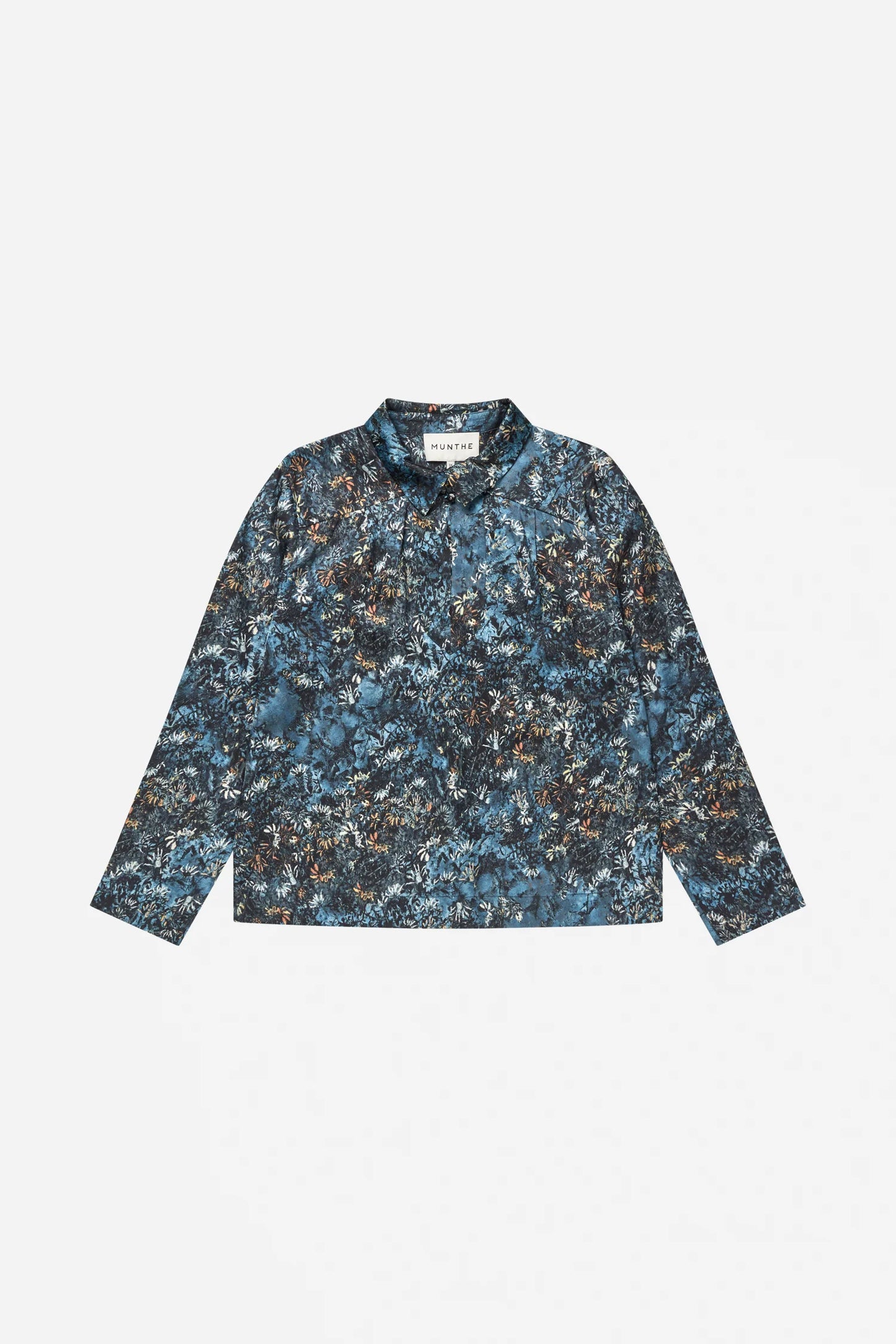 Vignette Top Print Blue