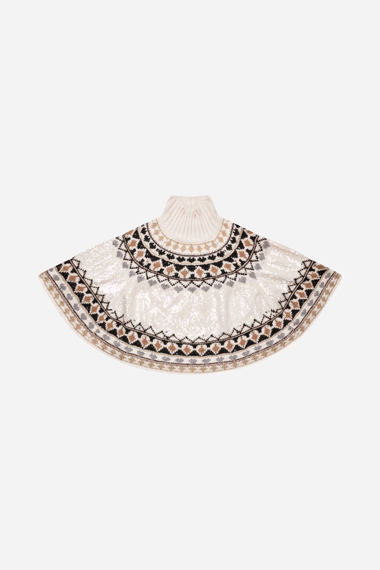 Verst Poncho Mix Creme