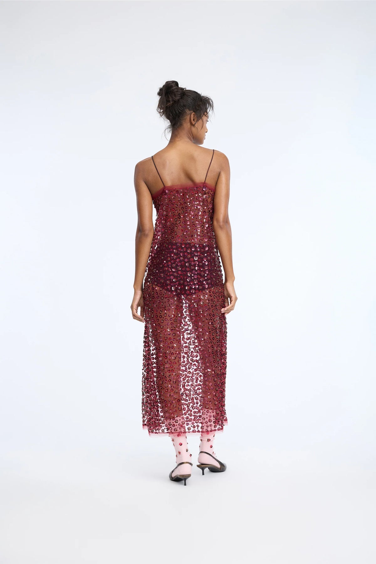 Currina Dress Bordeaux