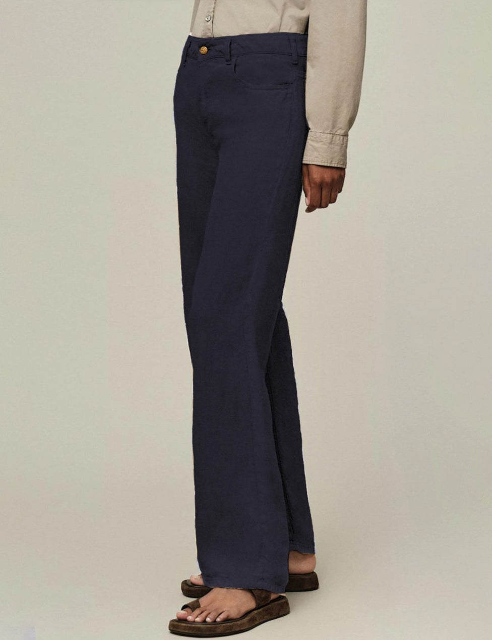 Culotte Linen Navy