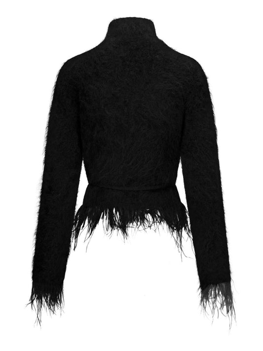 Chay Chunky Jacket Black