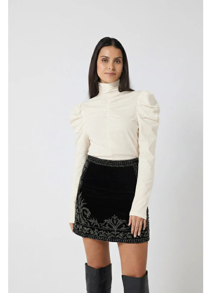 Aarini Top Onyx Black