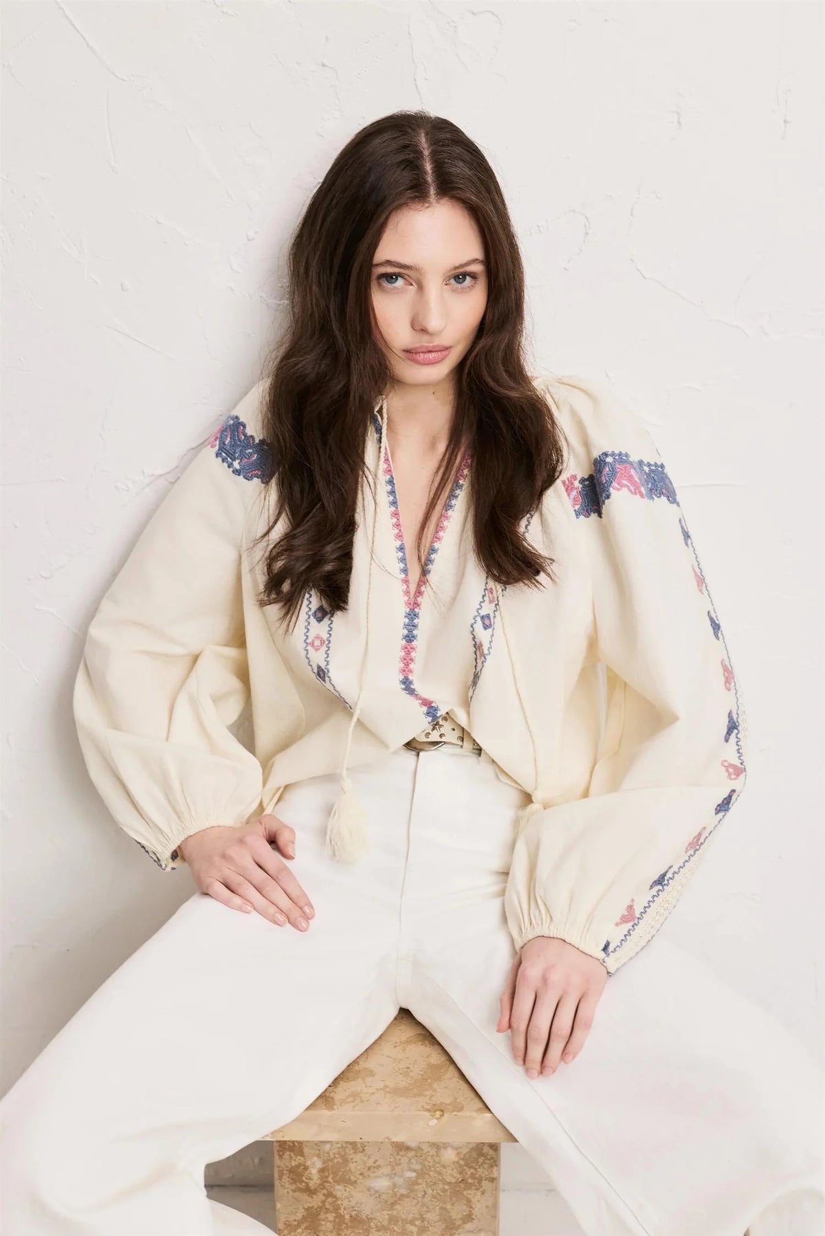 Saint Blouse White