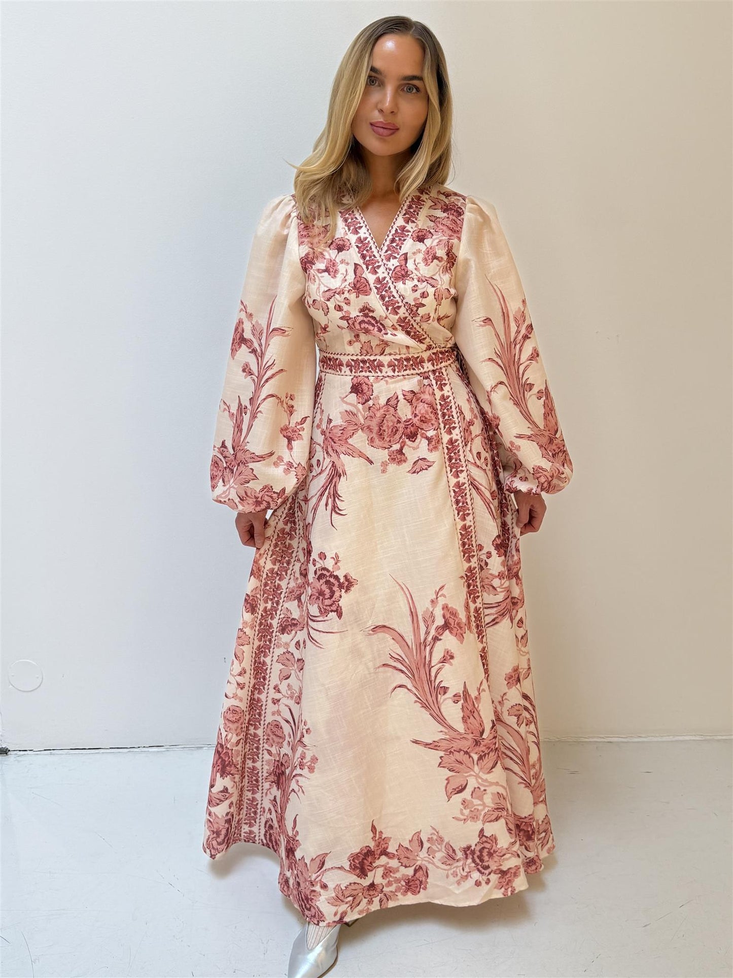 Wrap Dress Rose
