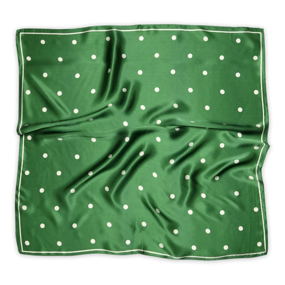 Paloma Silk Scarf Forest Elf