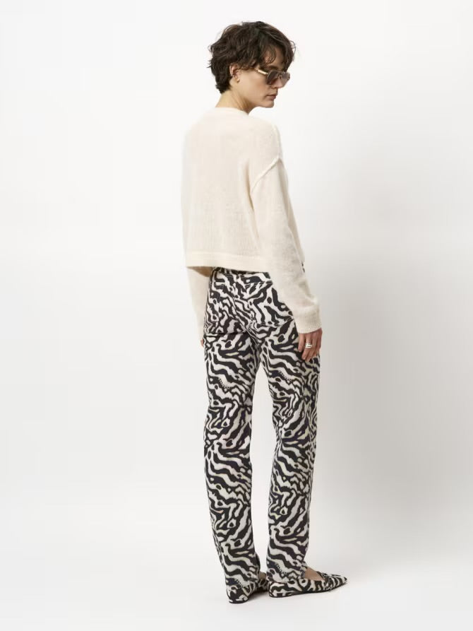 Ariama Crewneck Sweater Milk Oatmeal Cream