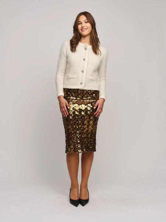 Una Chunky Jacket Bright White