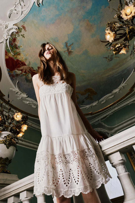 Allora Dress White