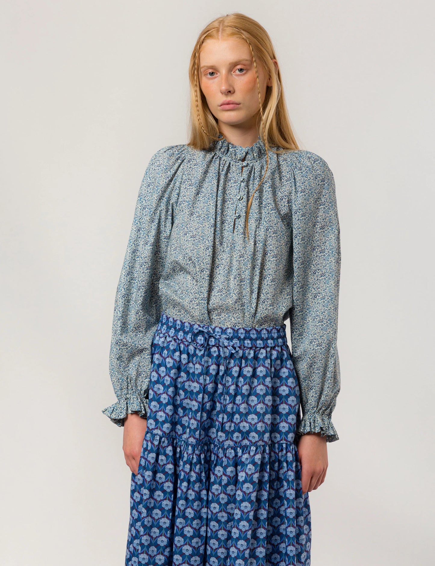 Annabella Shirt Katie & Millie Blue