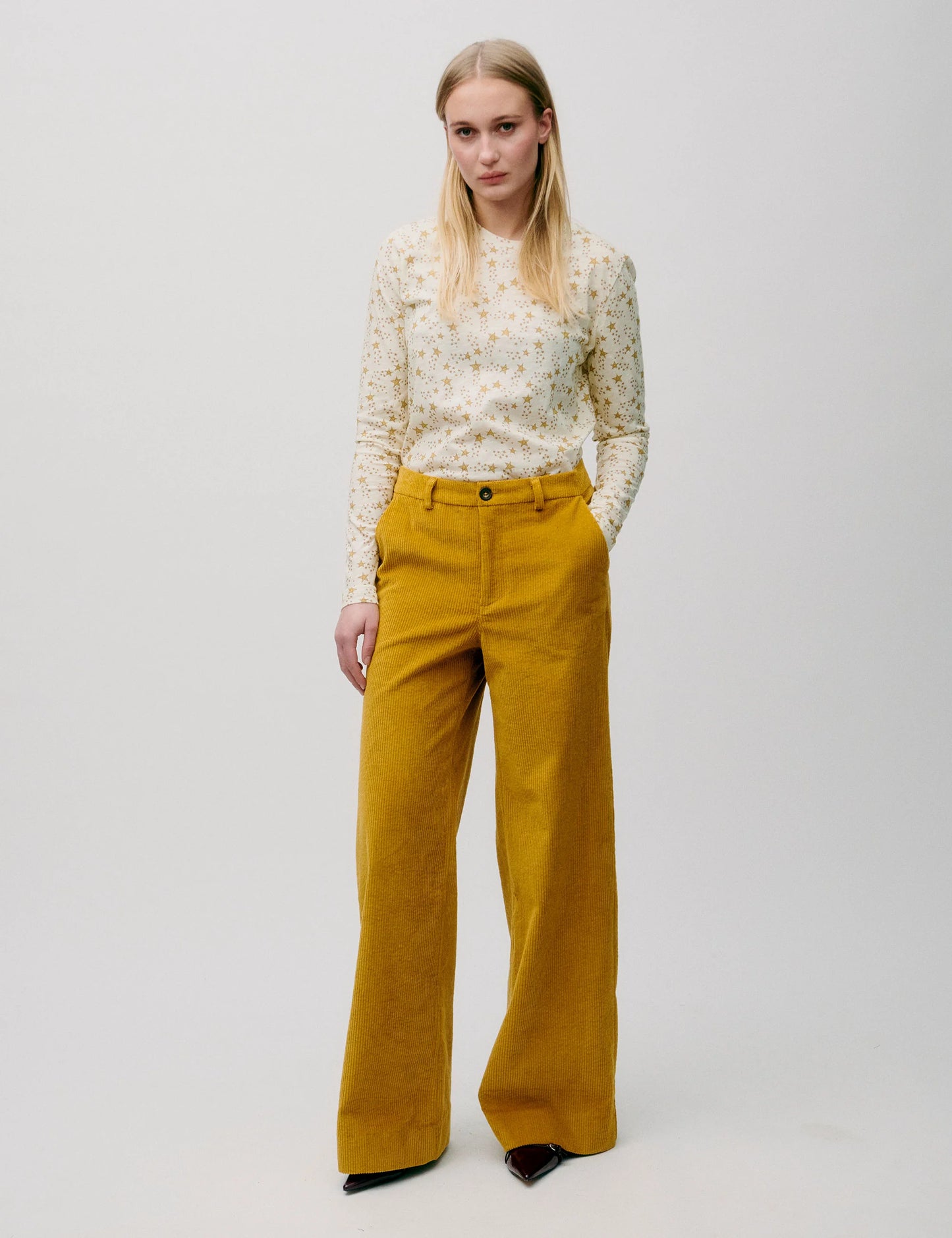 Frances Pants Honey Cord