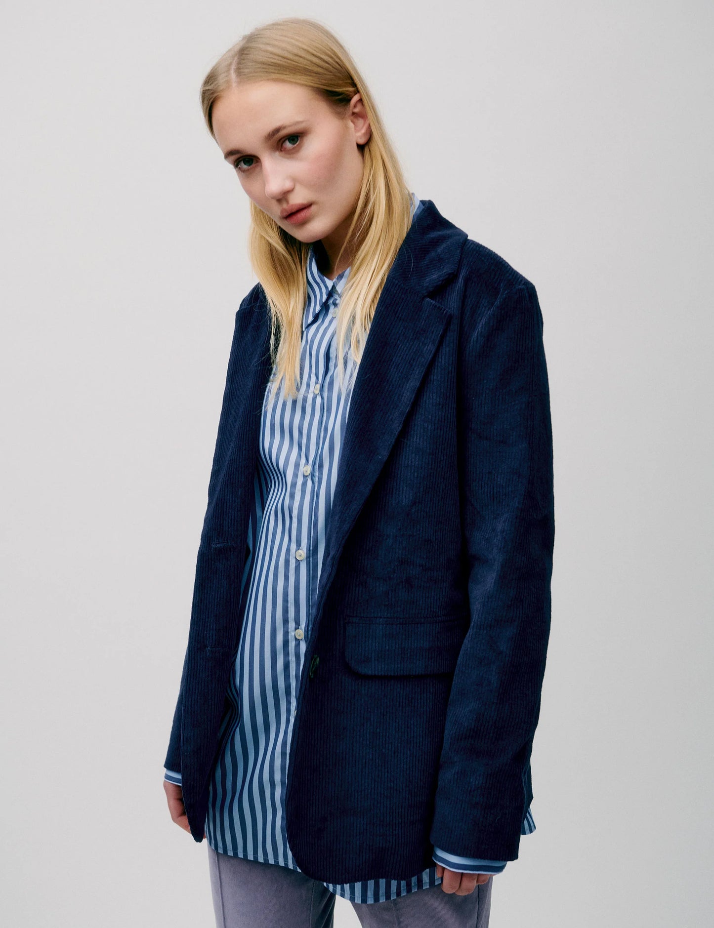 Nynne Shirt Blue Stripe